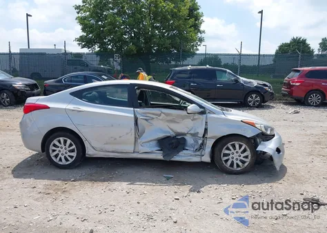 2012 Hyundai Elantra Gls z USA, uszkodzony, nr VIN 5NPDH4AE0CH150600